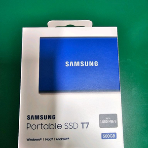 삼성 포터블 SSD T7 500GB