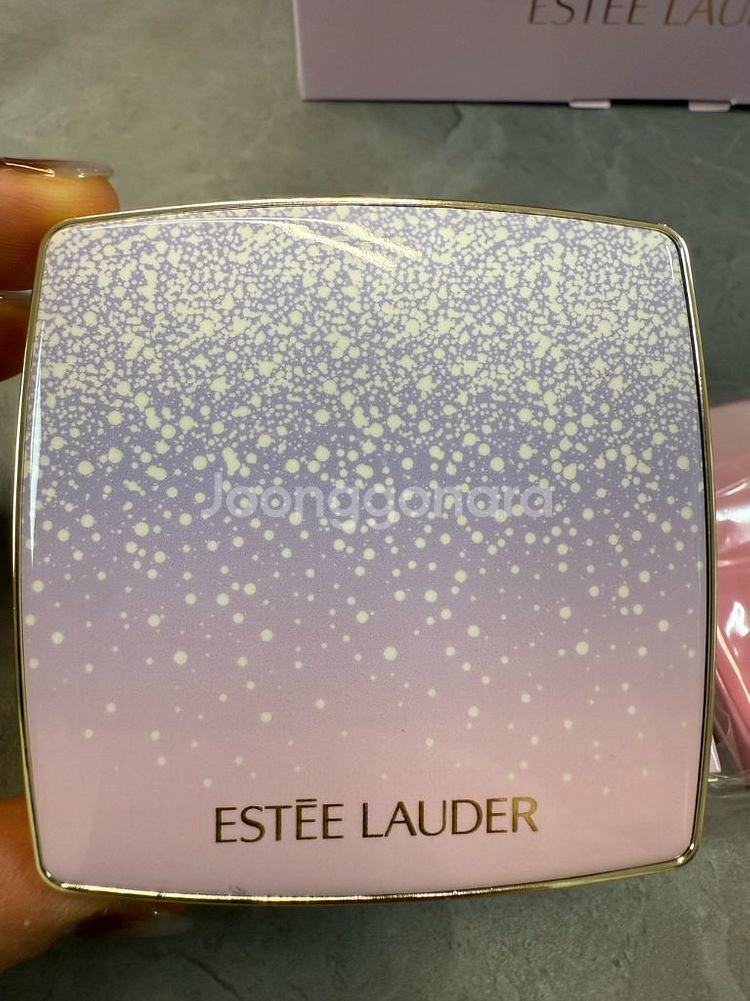 에스티로더 소프트 글로우 매트 쿠션 라벤더 키스 컬렉션--0