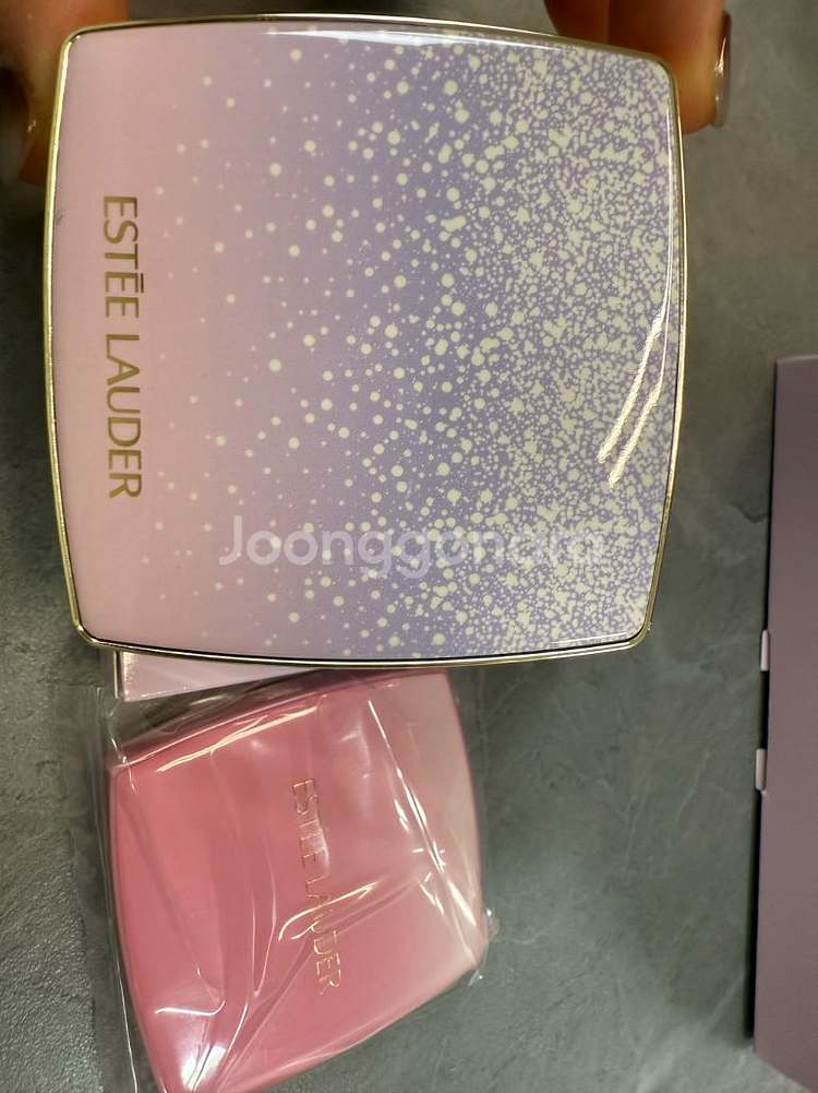 에스티로더 소프트 글로우 매트 쿠션 라벤더 키스 컬렉션--3