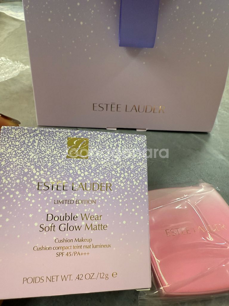 에스티로더 소프트 글로우 매트 쿠션 라벤더 키스 컬렉션--4