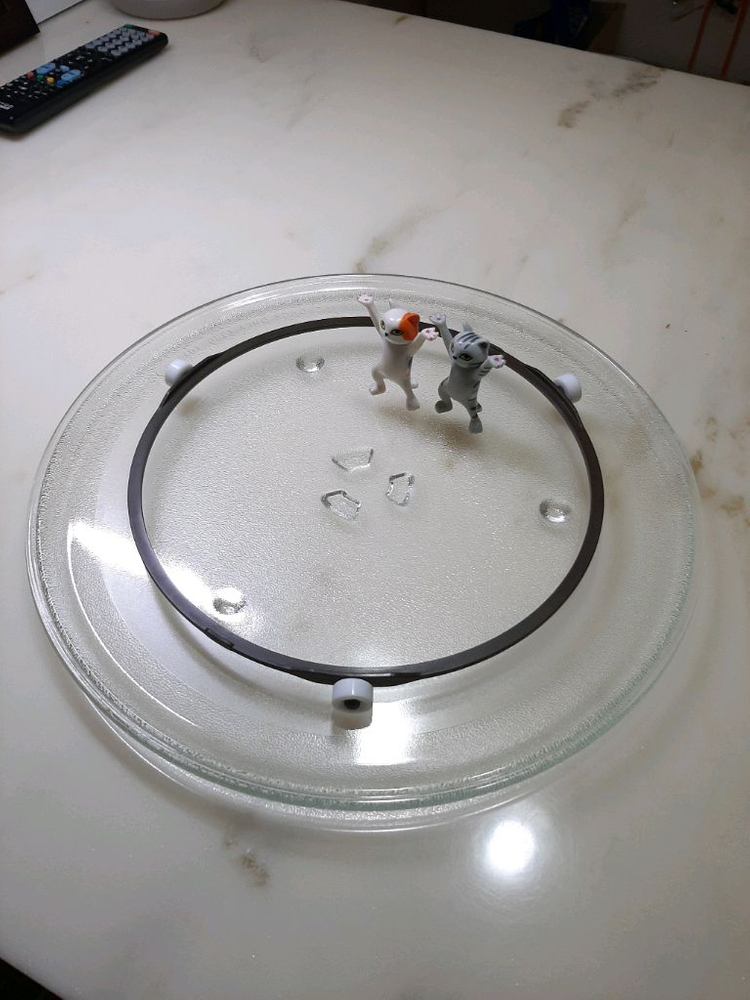 삼성전자렌지 회전유리접시 + 받침롤러 (삼성정품)--0