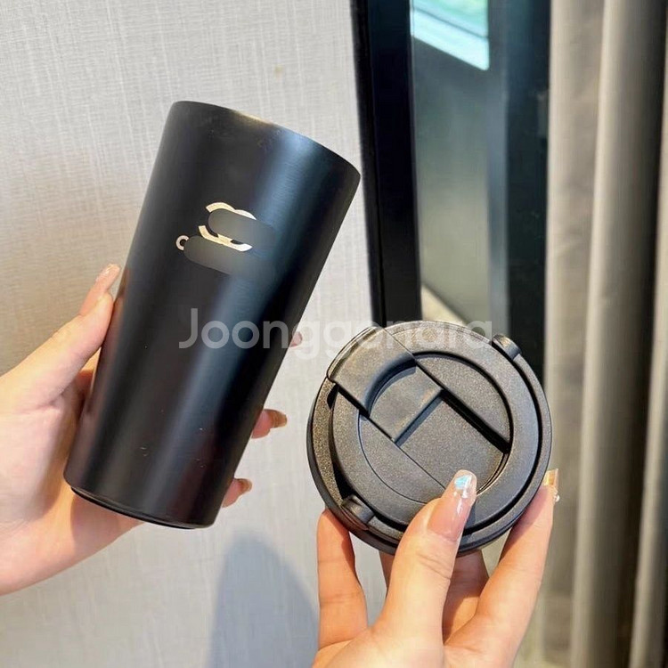 샤넬로고 텀블러--1