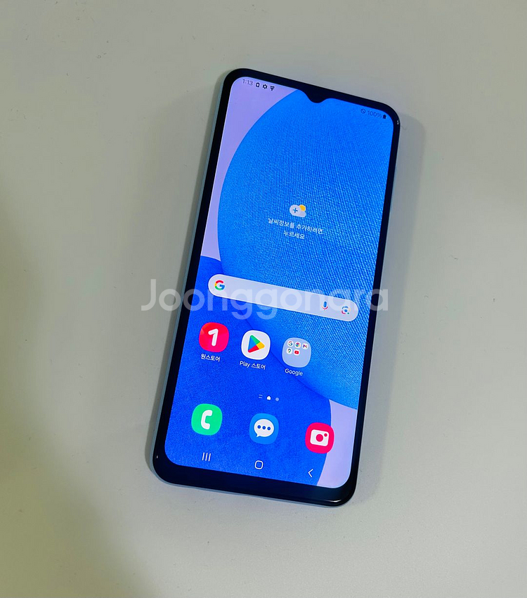 갤럭시 A23 특S급 블루 중고폰공기계--5