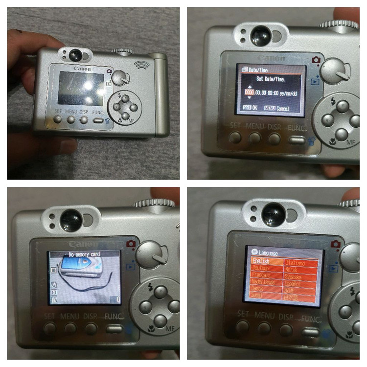 캐논 파워샷 A70 디카--3