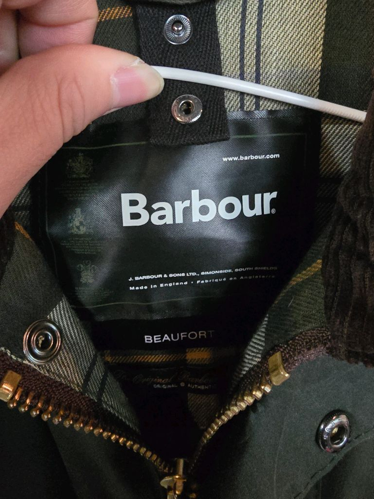 바버 뷰포트 자켓 올리브 이미지