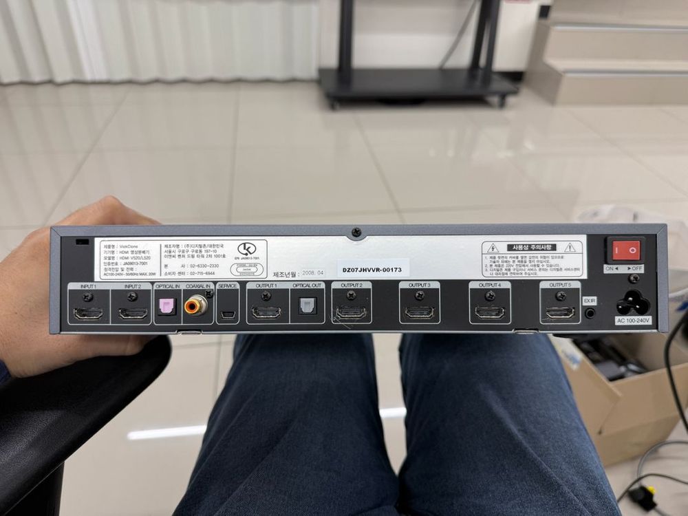 HDMI 선택 분배기 오디오 선택 가능--2