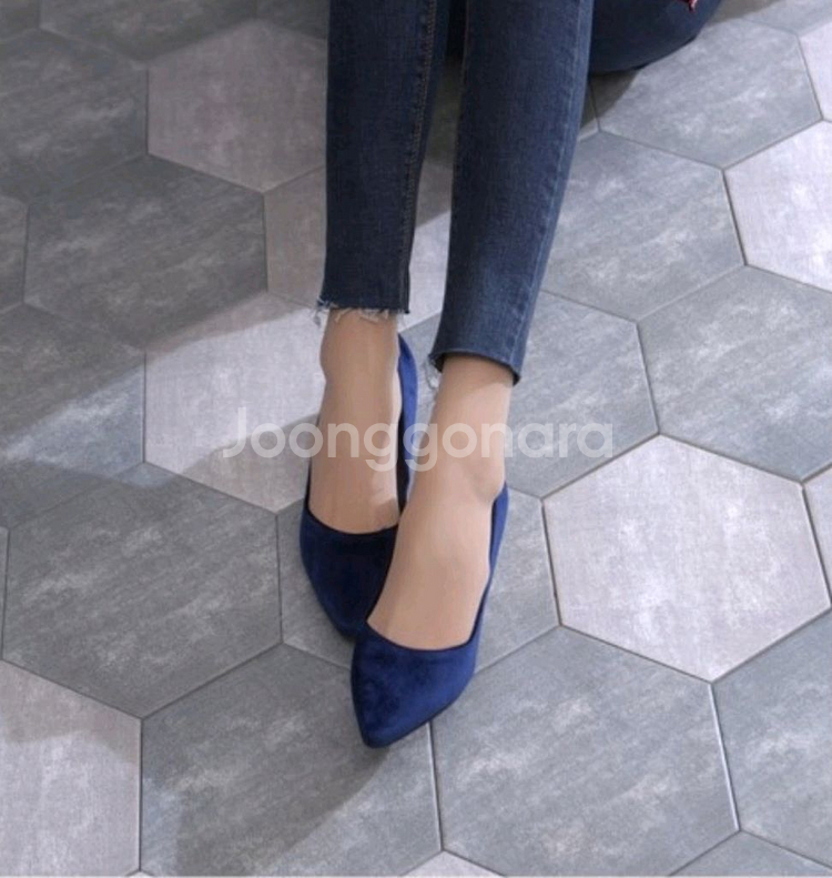 스웨이드 벨벳 스틸레토 힐 5cm--1