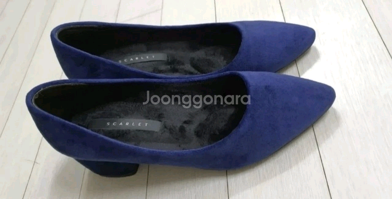 스웨이드 벨벳 스틸레토 힐 5cm--5