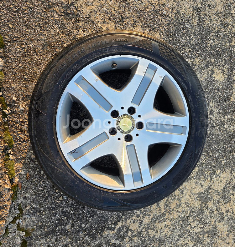 벤츠 GLK 18인치 순정 휠타이어 세트 w221--0