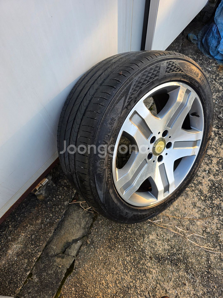 벤츠 GLK 18인치 순정 휠타이어 세트 w221--3