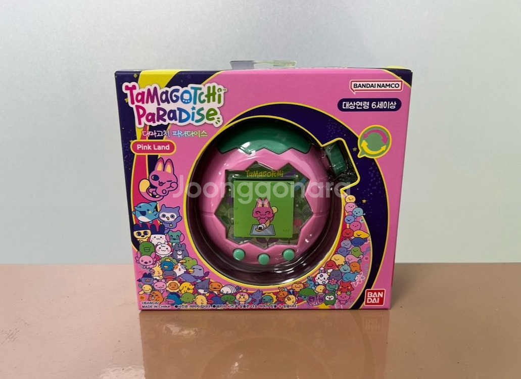 다마고치 파라다이스 핑크 반다이 미개봉 미사 용 새상품--0