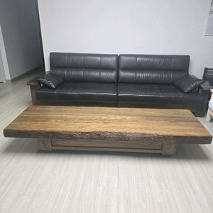 고재 원목 대형 테이블&수납