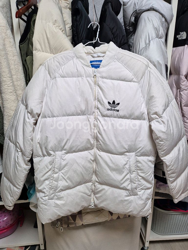 아디다스 슈퍼스타 덕다운패딩(100)--0