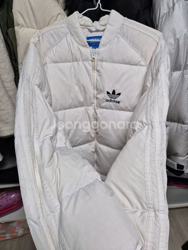 아디다스 슈퍼스타 덕다운패딩(100)--2