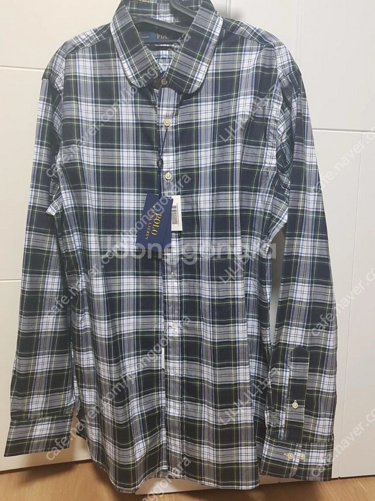 폴로 랄프로렌 타탄 체크 셔츠(가격인하)--0