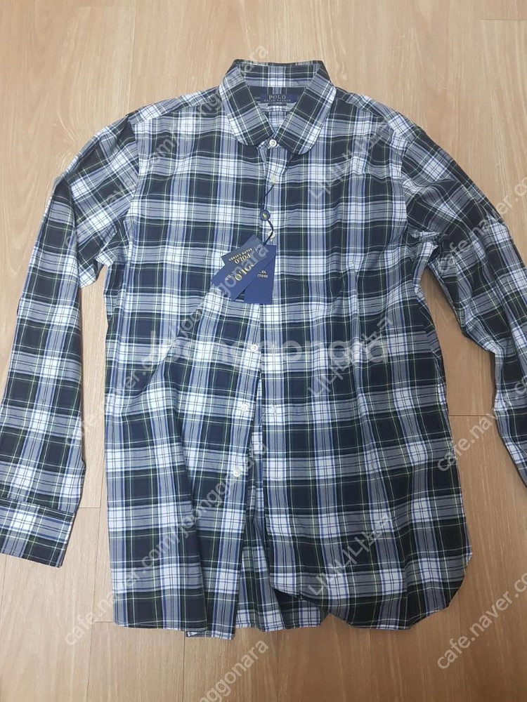폴로 랄프로렌 타탄 체크 셔츠(가격인하)--1