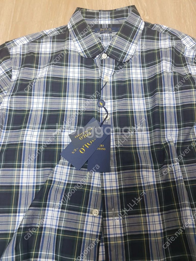 폴로 랄프로렌 타탄 체크 셔츠(가격인하)--2
