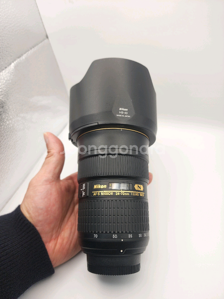 니콘 AF-S 24-70mm F2.8 ED 렌즈--6