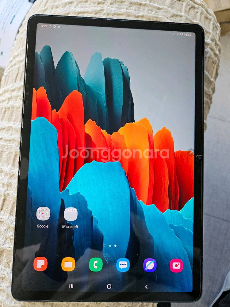 겔럭시 탭S7 lte 128g--0