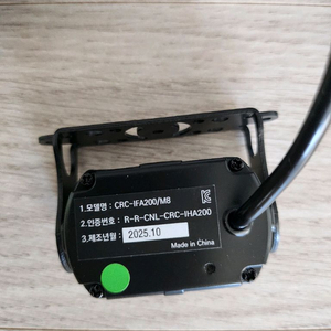 블랙박스 카메라1대와 후방선(마이딘q10)