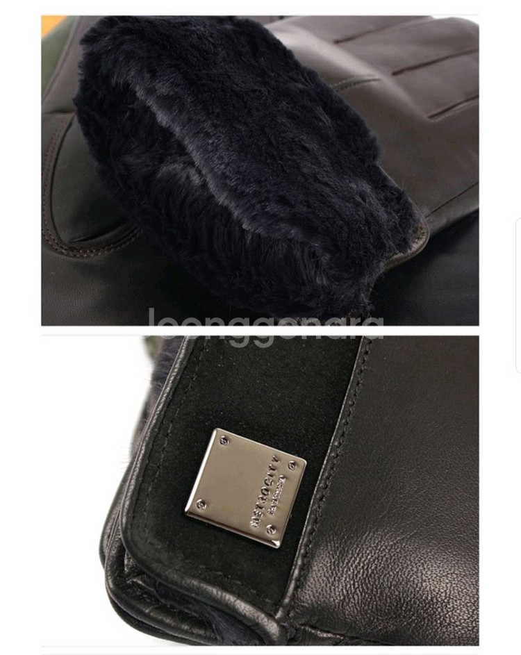 메트로시티 여성용 가죽장갑 미사용품--1