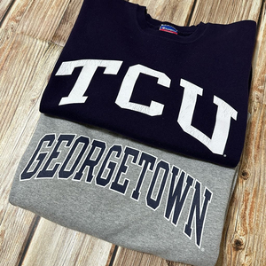 챔피온 칼리지 프린팅 스웻셔츠 S 사이즈 2개