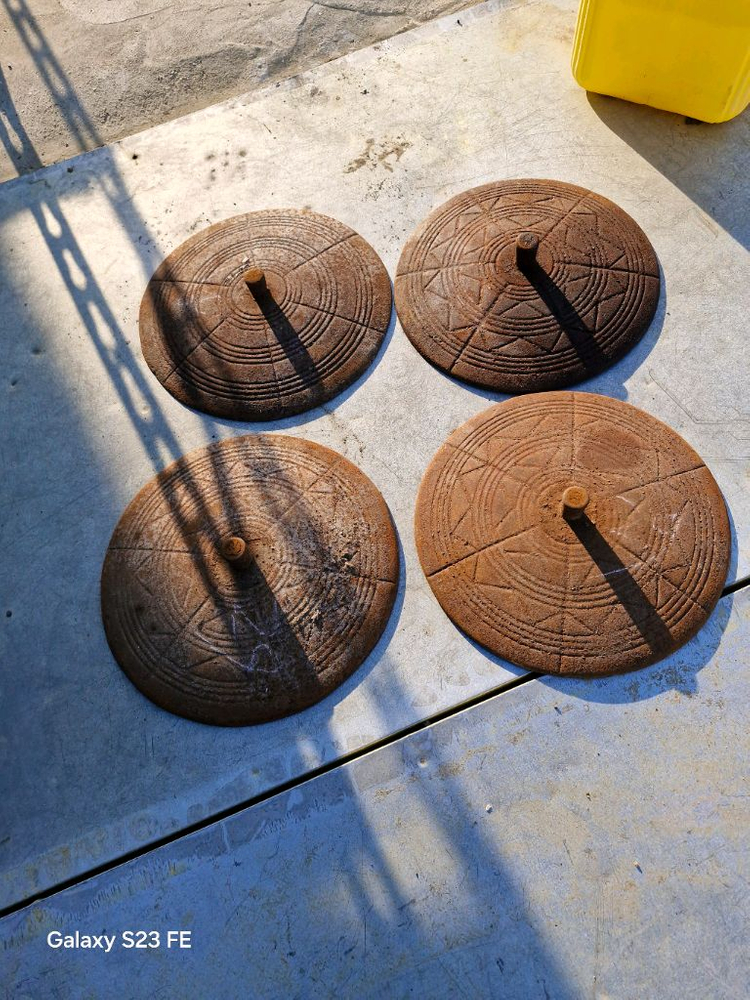 무쇠 솥뚜껑 29센지 이미지