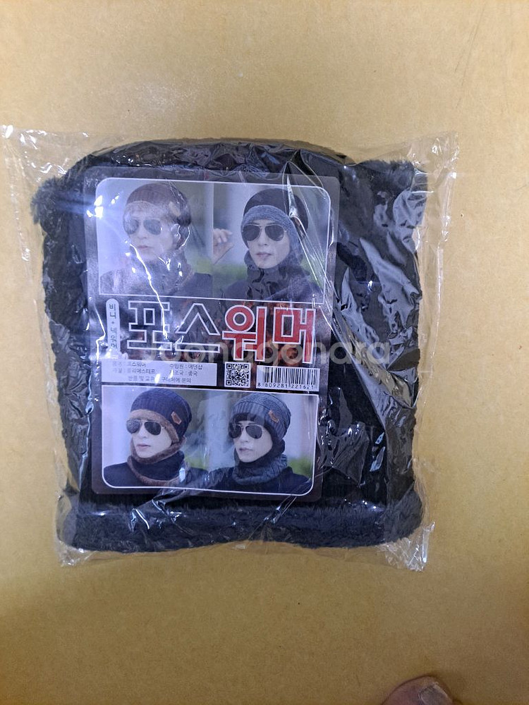 포스워머 비니 넥웡머 세트--0