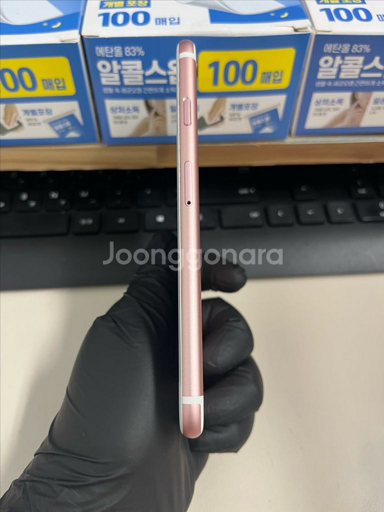 아이폰6S 64G 로즈골드 SSS급!--4