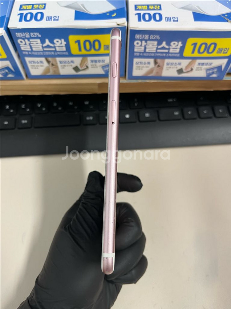 아이폰6S플러스 64G 로즈골드 카메라무음 A급!--4
