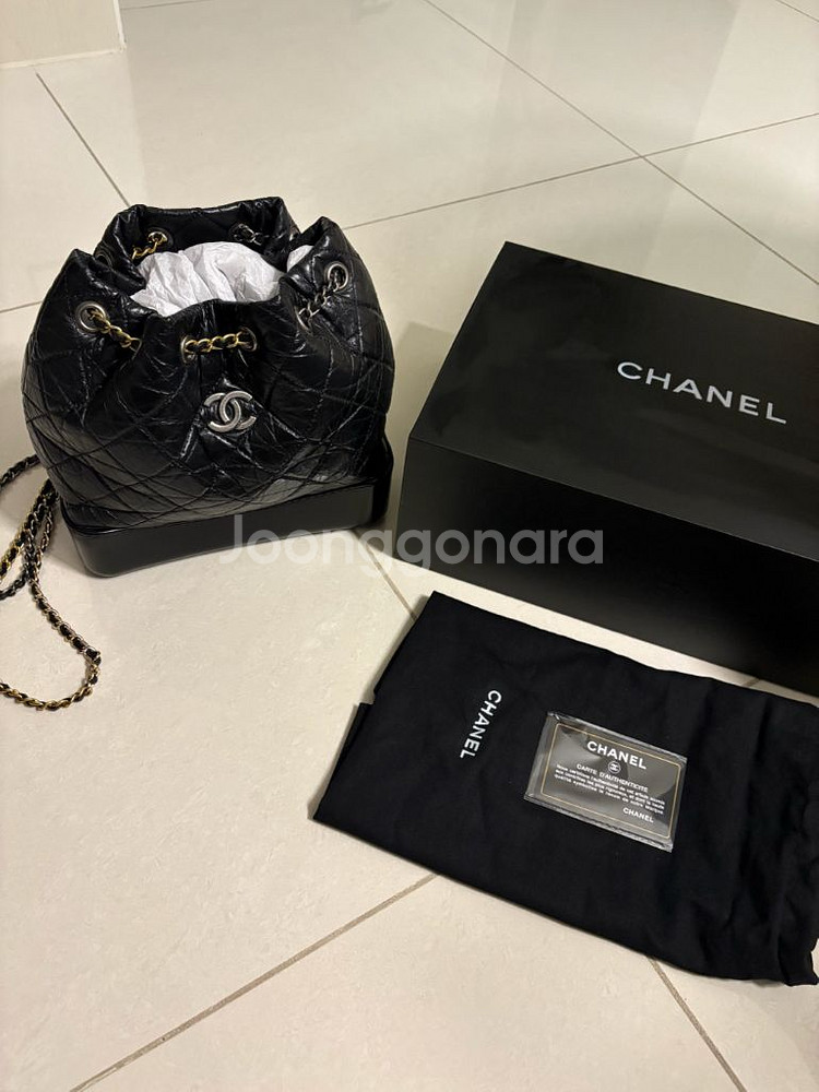 샤넬 가브리엘 백팩 블랙 (급처 택포)--0