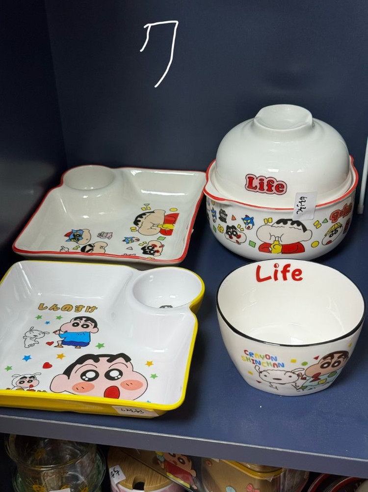 캐릭터 유리컵 세트--6