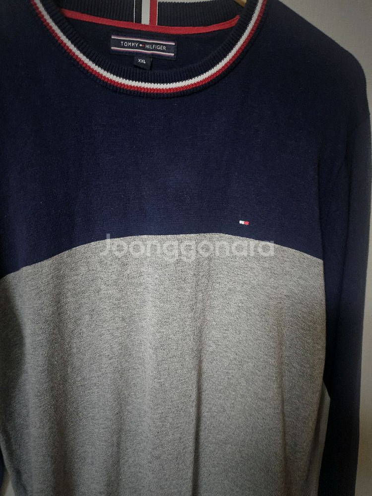 타미힐피거 남성 니트 XXL 100사이즈정도--2
