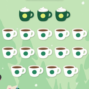 스타벅스 프리퀀시 일반 15개 일괄