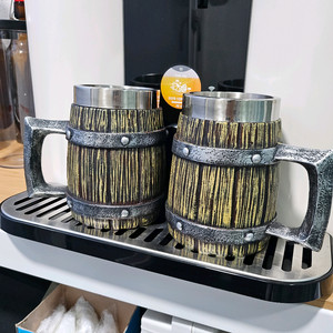 원피스 해적느낌 맥주잔 2개