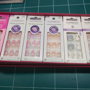 키스 뉴욕 impress 노글루 네일