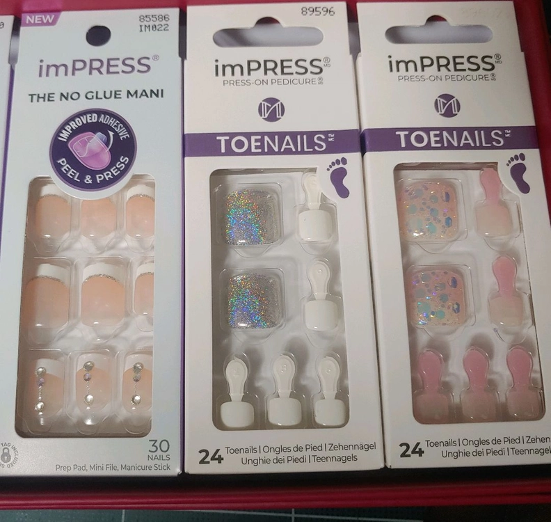 키스 뉴욕 impress 노글루 네일 이미지