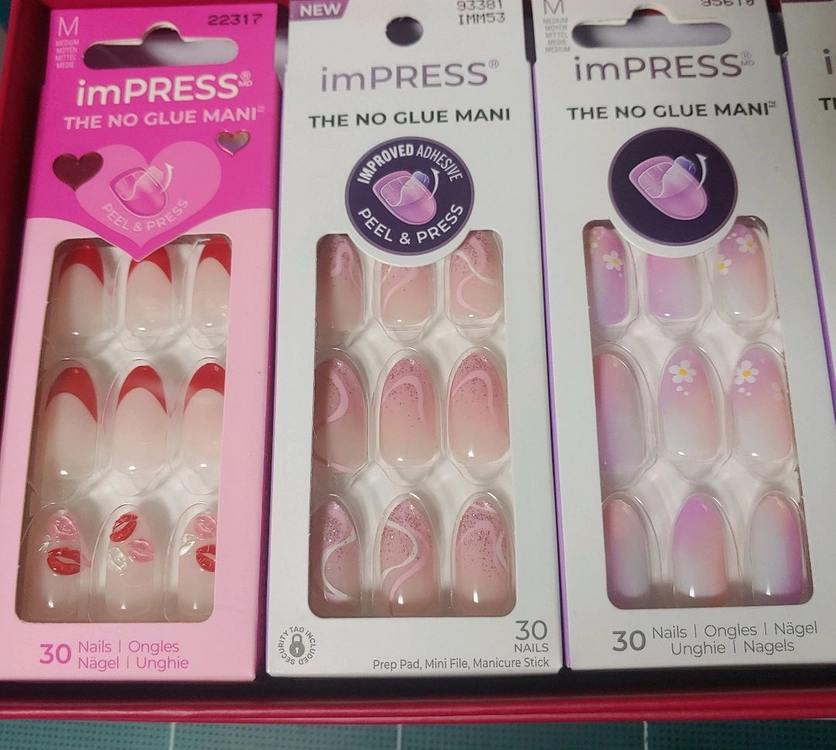 키스 뉴욕 impress 노글루 네일 이미지