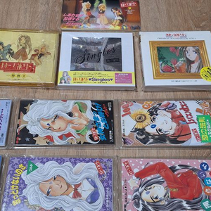 애니 - 여신 음반CD들