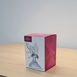 최고급 크리스탈 독수리 장식품. Made in France 새제품