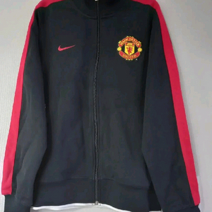 나이키 맨유 검빨 블랙 트랙탑 저지 져지집업 95/M