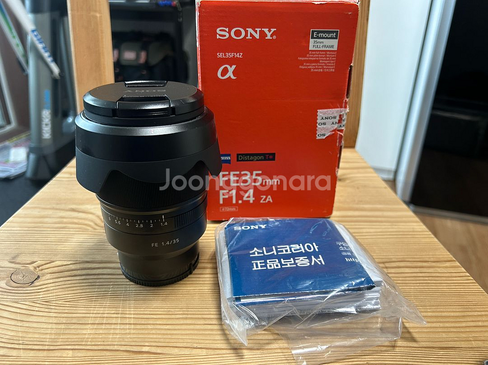 소니 ZEISS Distagon T FE 35mm F1.4 ZA 렌즈--0