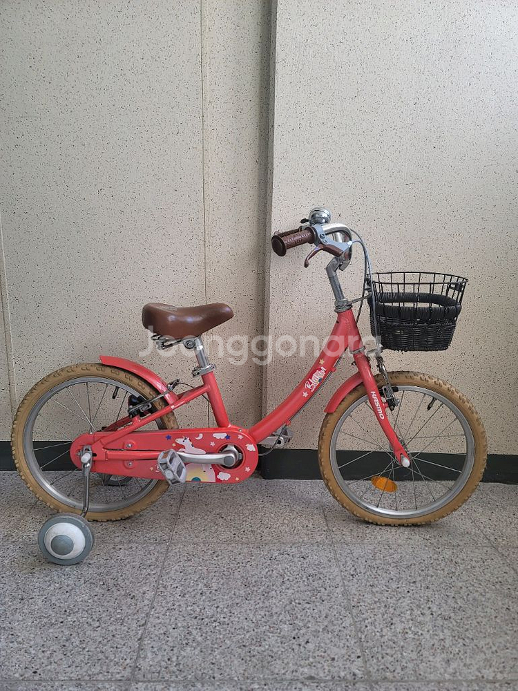 삼천리 자전거 18인치 핑크--2