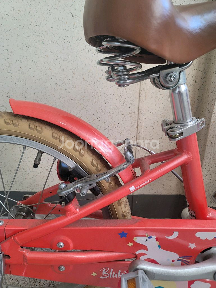 삼천리 자전거 18인치 핑크--5