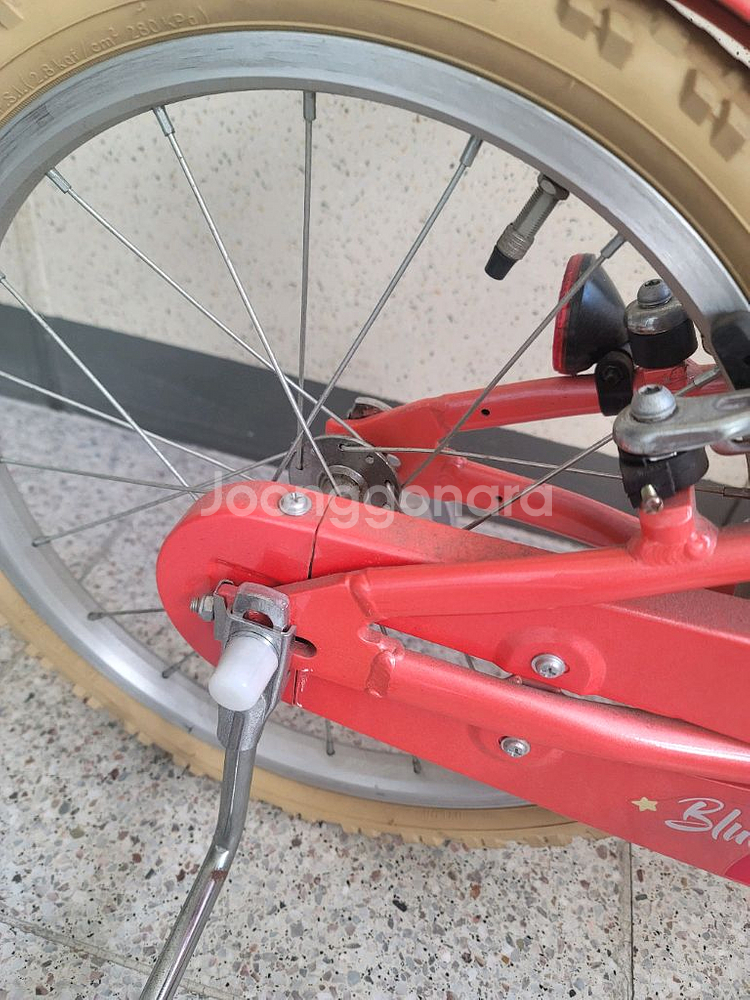 삼천리 자전거 18인치 핑크--9