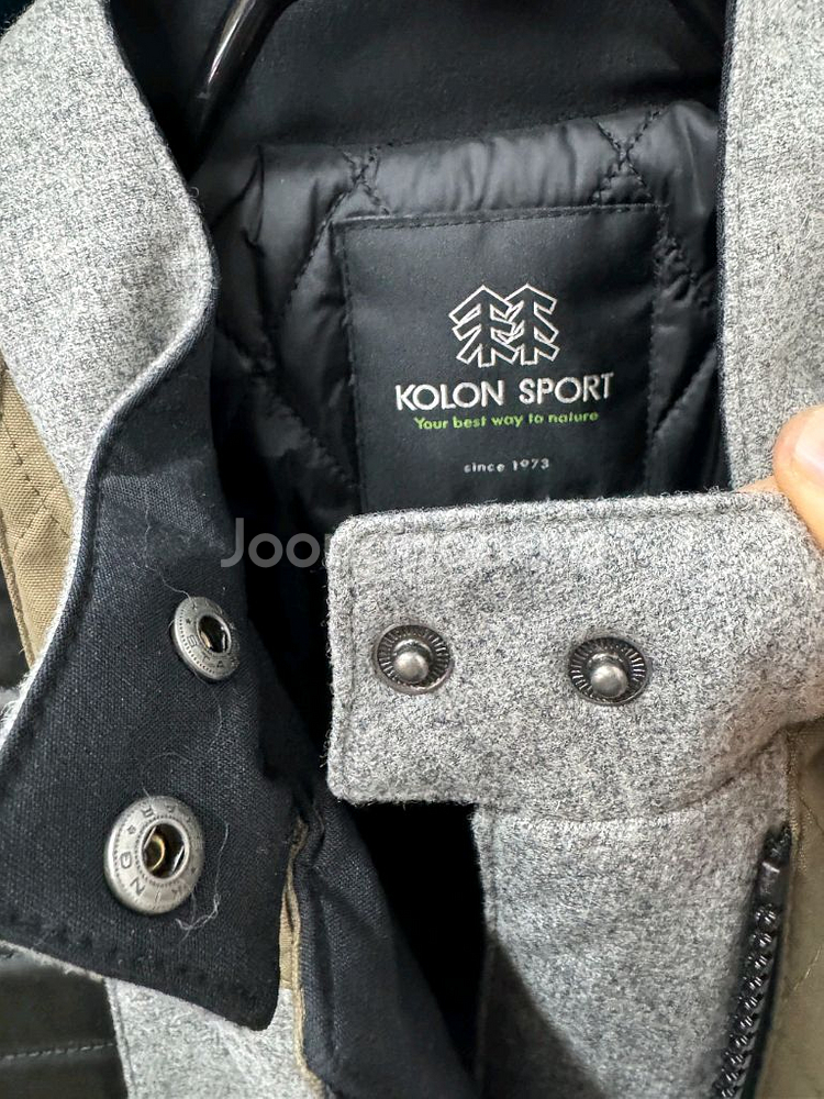 코오롱스포츠 믹스레더 패넌쟈켓 (95)--4