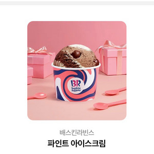 베스킨라빈스 파인트 아이스크림