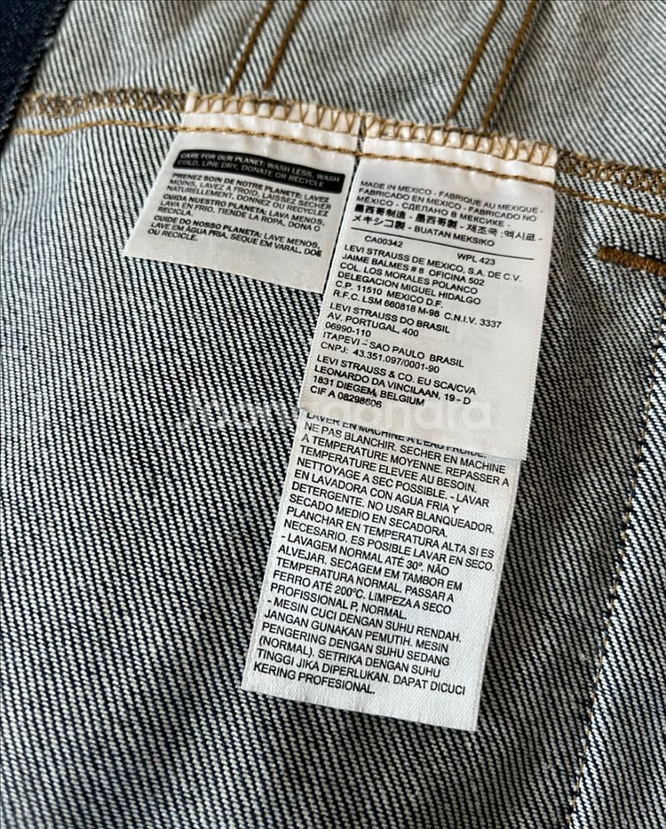 (정품) 리바이스 데님 청 자켓 100--5