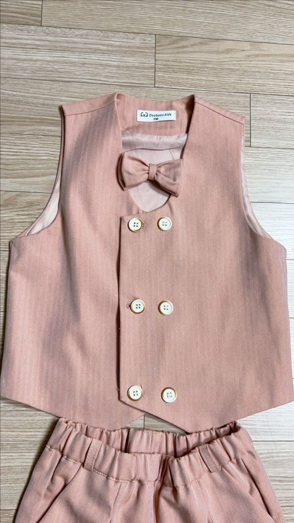 남아 핑크정장세트 신발포함--2