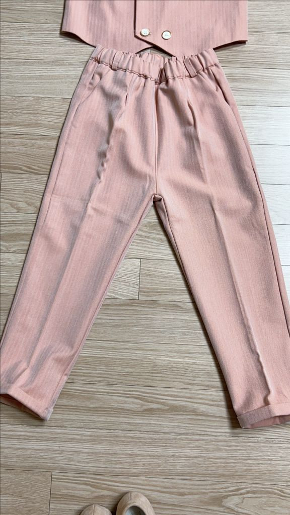 남아 핑크정장세트 신발포함--3